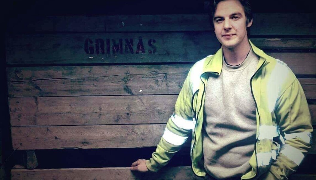 Johan Wikström driver företaget Grimnäs potatis. Johan Wikström driver företaget Grimnäs potatis.