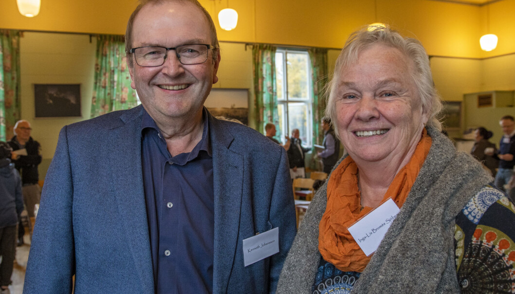 Kenneth Johansson, Falun, ordförande i FSF och Inga-Lis Bromée Sjöberg, Risvallen i Klövsjö, ordförande i Jämtland Härjedalens Fäbodförening är mer än nöjda med den gångna helgen. Kenneth Johansson, Falun, ordförande i FSF och Inga-Lis Bromée Sjöberg, Risvallen i Klövsjö, ordförande i Jämtland Härjedalens Fäbodförening är mer än nöjda med den gångna helgen.