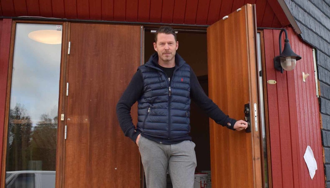 Den 11 december öppnar Trangias butik/museum/webbshop i Trångsviken, med långsida mot E14. Men en hel del jobb återstår ännu, förklarar VD Magnus Rydell. Den 11 december öppnar Trangias butik/museum/webbshop i Trångsviken, med långsida mot E14. Men en hel del jobb återstår ännu, förklarar VD Magnus Rydell.
