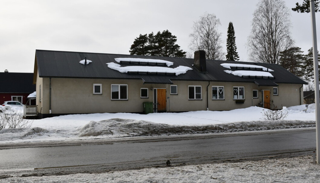 Rivningen av husen i Backe Pausas Rivningen av husen i Backe Pausas