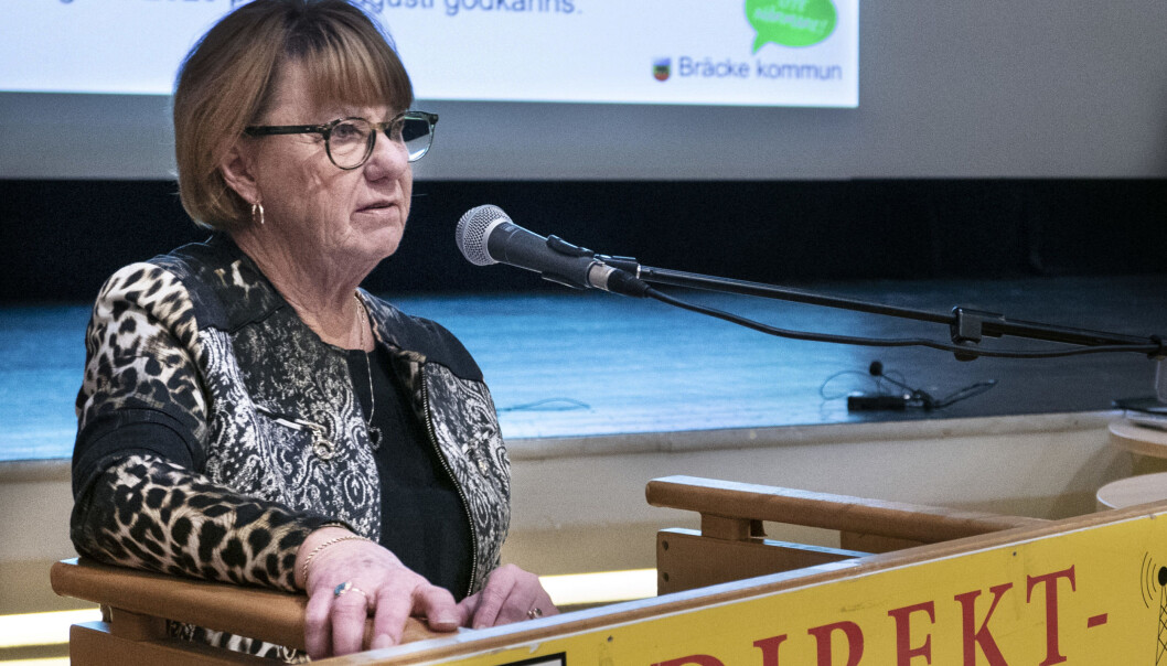 Oppositionsrådet i Bräcke Ingrid Kjellsson. Oppositionsrådet i Bräcke Ingrid Kjellsson.