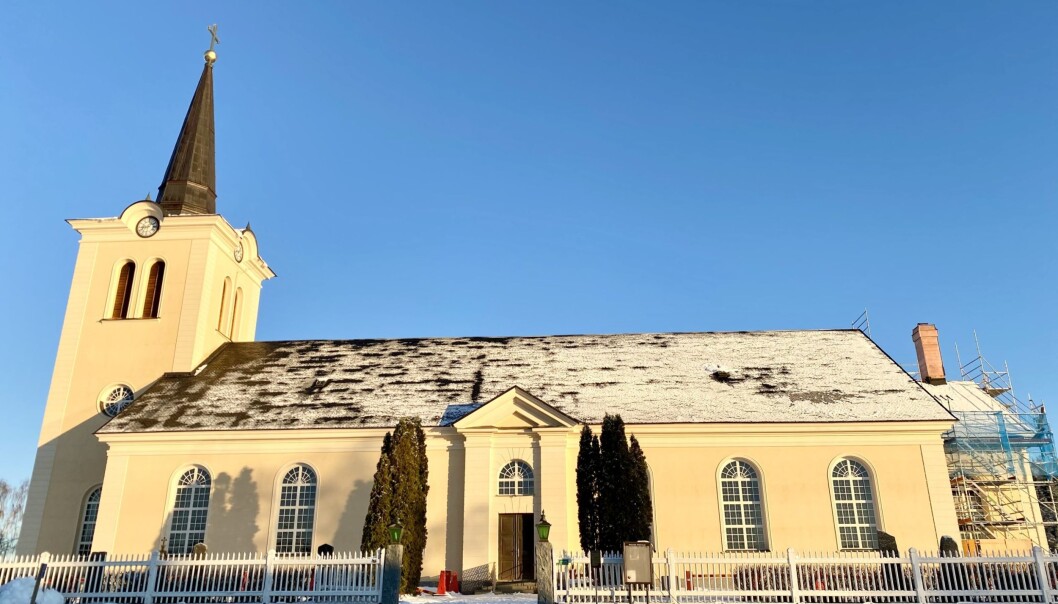 Revsunds kyrka är Sveriges femte största landsortskyrka och har en otrolig potential, anser kyrkopolitikern Ingrid Kjelsson (C). Revsunds kyrka byggdes 1876. Revsunds kyrka är Sveriges femte största landsortskyrka och har en otrolig potential, anser kyrkopolitikern Ingrid Kjelsson (C). Revsunds kyrka byggdes 1876.