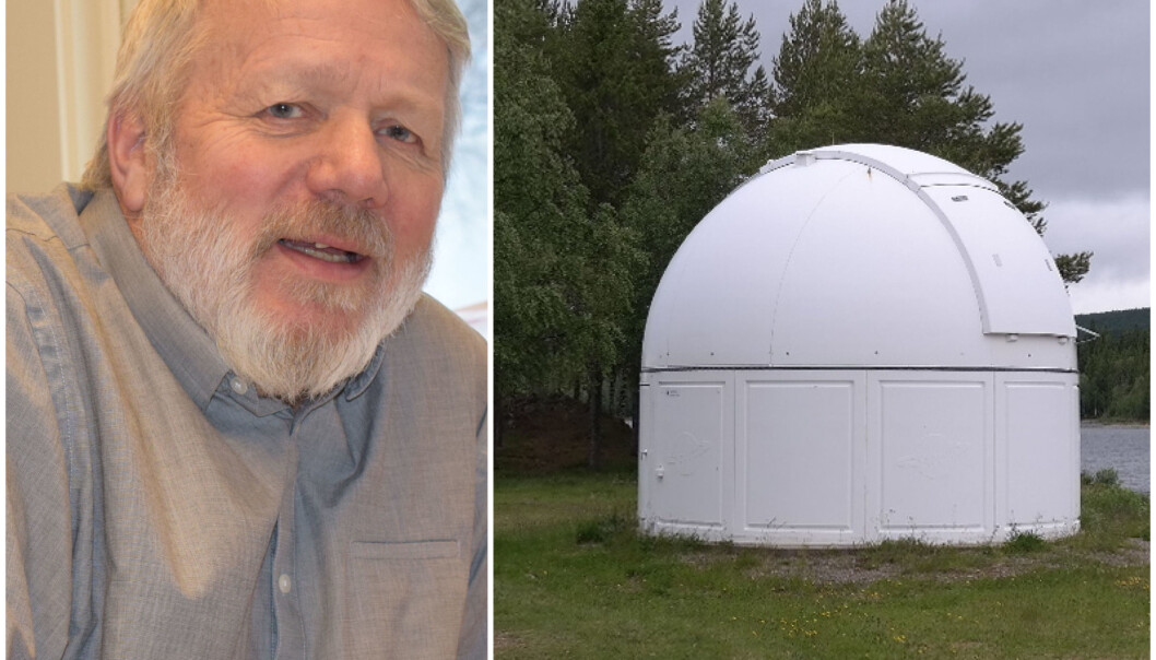 Rådman (kommundirektör) Karl Audun Fagerli i Lierne, beklagar att det inte har skett något i frågan. Kupolen står fortfarande vid Kvarnbergsvattnets strand och väntar. Rådman (kommundirektör) Karl Audun Fagerli i Lierne, beklagar att det inte har skett något i frågan. Kupolen står fortfarande vid Kvarnbergsvattnets strand och väntar.