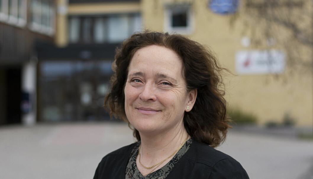 Gudrun Öjbrandt, chef för  Vård- och socialförvaltningen