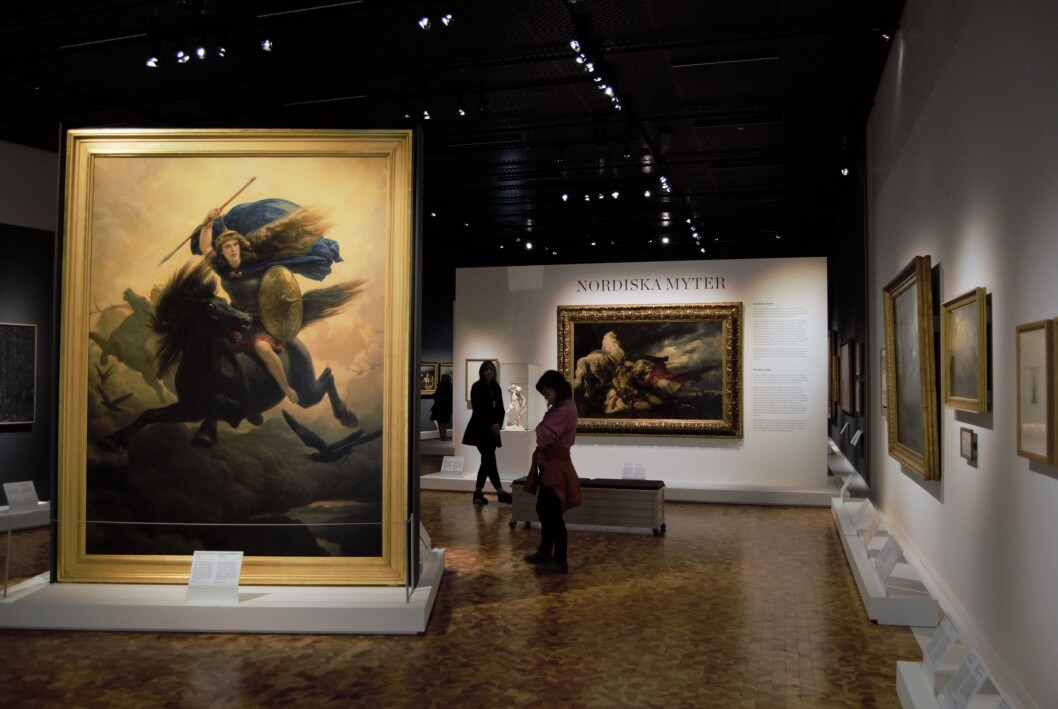 Peter Nicolai Arbros Valkyria i Nationalmuseum Jamtli. Peter Nicolai Arbros Valkyria i Nationalmuseum Jamtli.