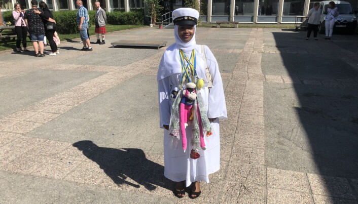 Sumaya Yonis vill bli barnmorska så småningom. Sumaya Yonis vill bli barnmorska så småningom.