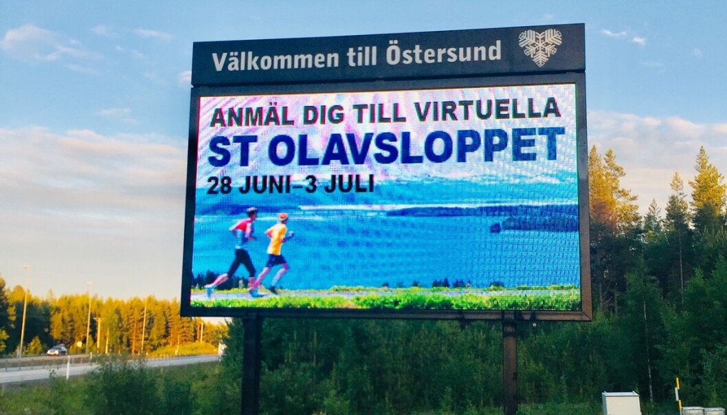 St Olavslopp på digitalt vis arrangerades även förra året. St Olavslopp på digitalt vis arrangerades även förra året.