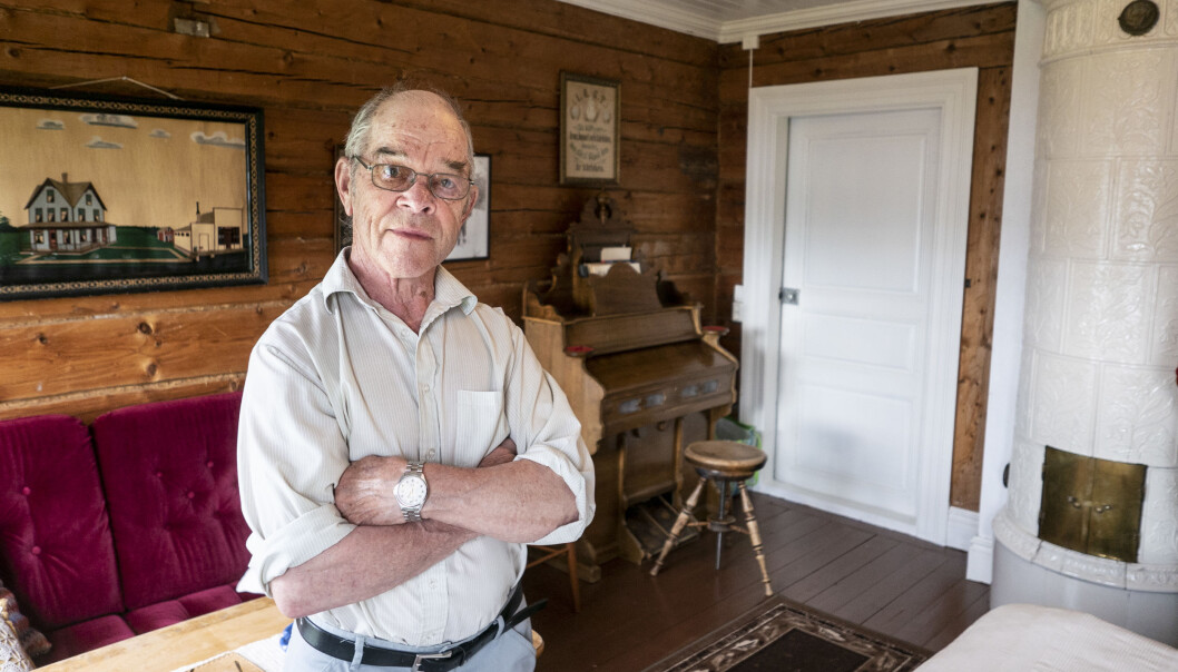 Martti Vestmans pappa Fridolf anställde en 17-årig Gunder Hägg som dräng och lät honom samtidigt satsa på löpningen. I den här drängkammaren bodde Gunder i mitten på 30-talet. Martti Vestmans pappa Fridolf anställde en 17-årig Gunder Hägg som dräng och lät honom samtidigt satsa på löpningen. I den här drängkammaren bodde Gunder i mitten på 30-talet.
