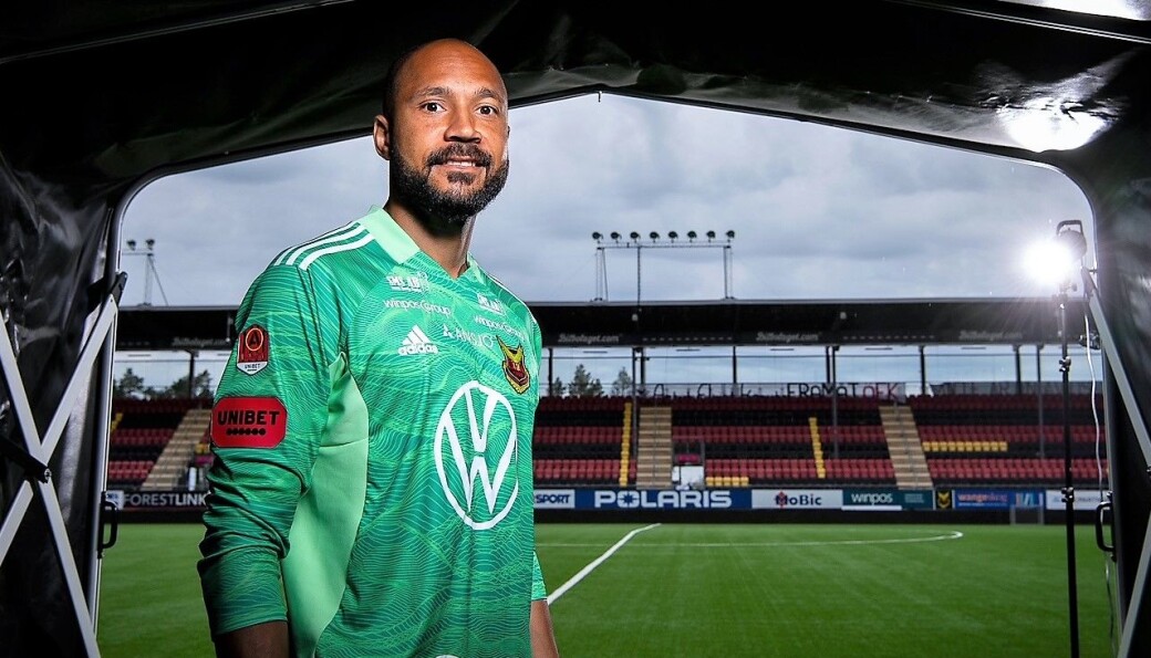 Aly Keita är målvakt i ÖFK. Foto: ÖFK Aly Keita är målvakt i ÖFK. Foto: ÖFK