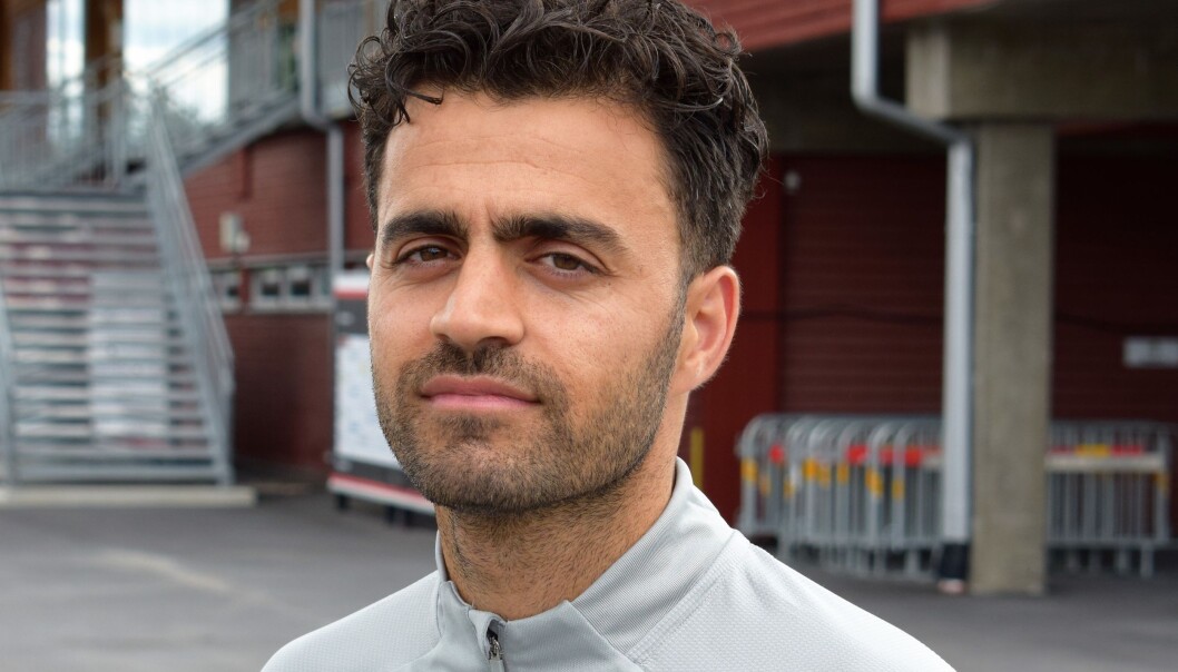 – Vi är såklart jätteglada att Charlie är tillbaka, säger ÖFK:s huvudtränare Amir Azrafshan Foto Gunnar Orvegård – Vi är såklart jätteglada att Charlie är tillbaka, säger ÖFK:s huvudtränare Amir Azrafshan Foto Gunnar Orvegård