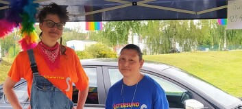 Lyckat Mini-Pride i Bräcke trots otur med vädret Lyckat Mini-Pride i Bräcke trots otur med vädret