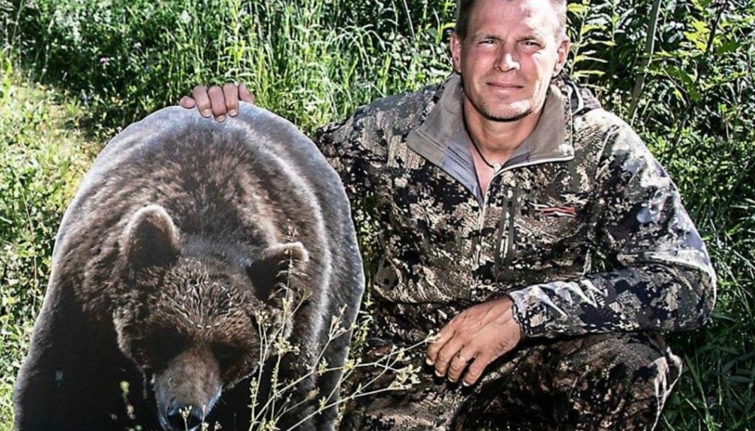 Fredrik Myhr är björnjägare i området runt Valsjöbyn, där han på lördag ger sig ut för att jaga björn tillsammans med några kamrater. Foto: privat
