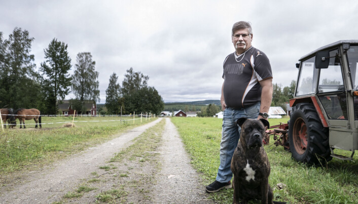 “Det blir en stor kostnad för mig att ordna det här, trots att brunnen fungerar”, säger Tommy Vestman. “Det blir en stor kostnad för mig att ordna det här, trots att brunnen fungerar”, säger Tommy Vestman.