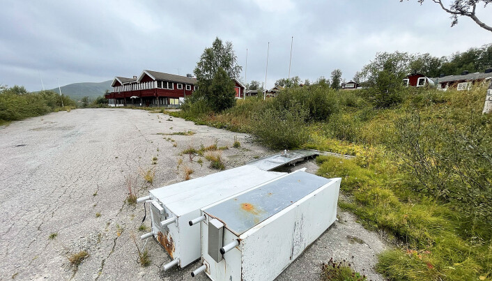 Renoveringen för fyra år sedan slutade med blåsta företagare och förfallet startade. Foto Håkan Persson Renoveringen för fyra år sedan slutade med blåsta företagare och förfallet startade. Foto Håkan Persson