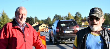 Bro i Rossön är skadad – trafiken läggs om – livsfarlig lösning för cyklister och gångtrafikanter