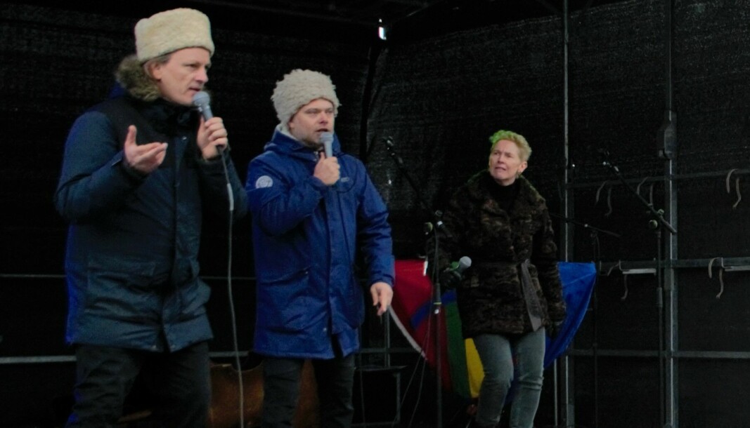 P Danjelsa med Johan och Linda Forss var några av artisterna under minneskonserten.