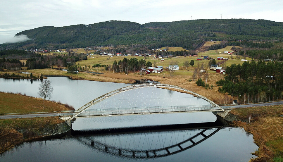 Bron i Långå har gjort sitt. Nu ska den bytas ut. Foto: Håkan Person