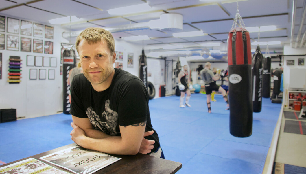 Niklas Eberstein är VM-bronsmedajöjör i kickboxning. FOTO: Simon Gunnholt. Niklas Eberstein är VM-bronsmedajöjör i kickboxning. FOTO: Simon Gunnholt.