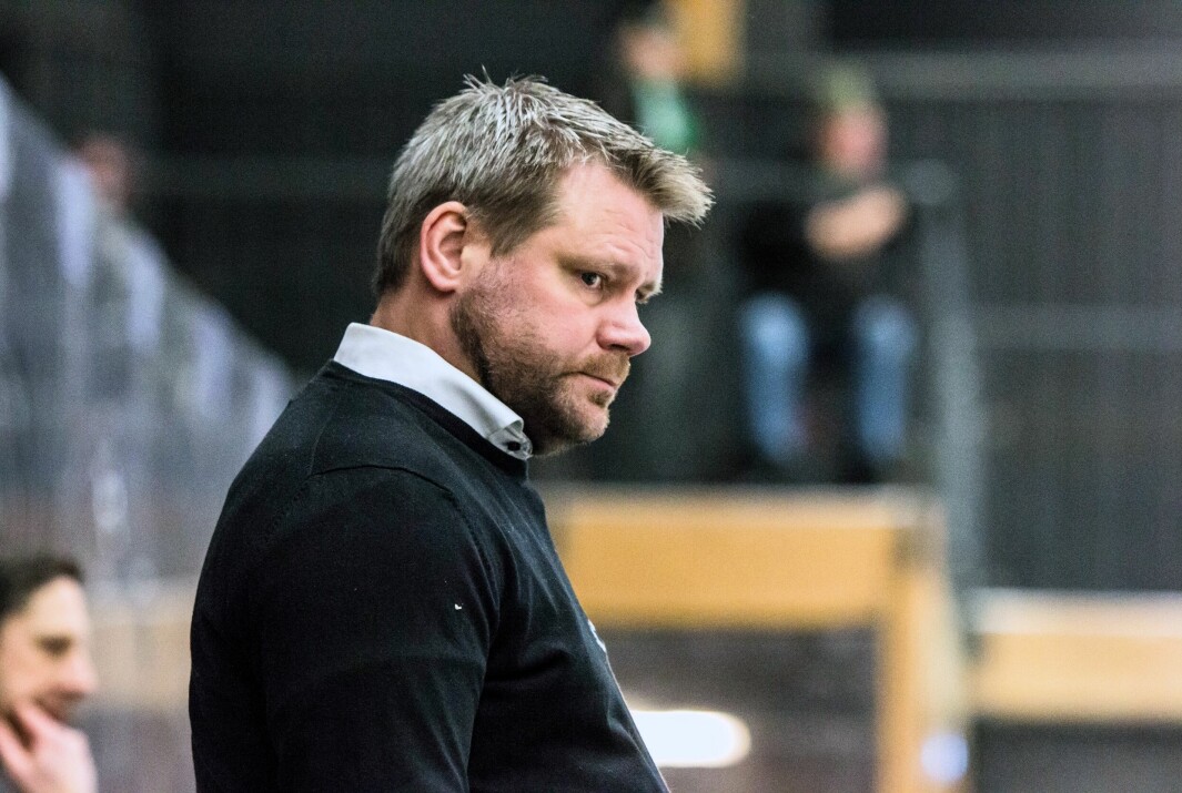 Kjell-Åke Andersson, tränare i ÖIK, var missnöjd efter derbyt mot Sundsvall.