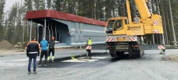 Tankstationen på plats – snart kan du tanka i Kälarne Tankstationen på plats – snart kan du tanka i Kälarne