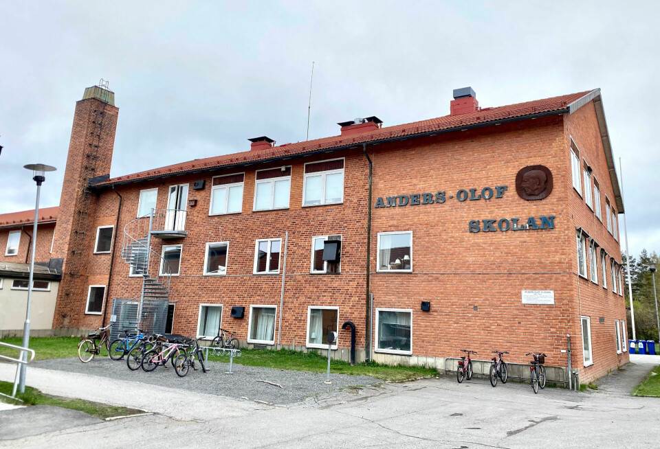 Anders-Olof skolan i Hammarstrand ska rustas upp.