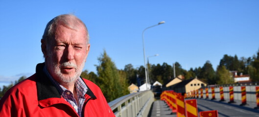 Äldre föll med rullator – oroade bybor skriver till Trafikverket om Rossöbron