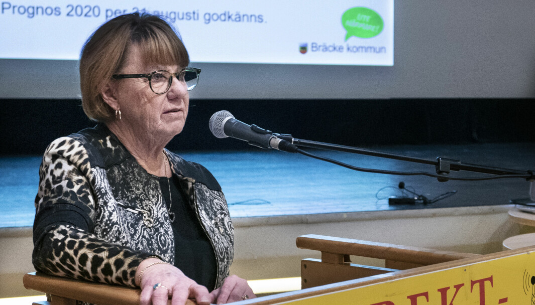 Oppositionsrådet Ingrid Kjelsson (C) berättar att Centerpartiet har svängt om Furugränd och nu vill lägga ner boendet.