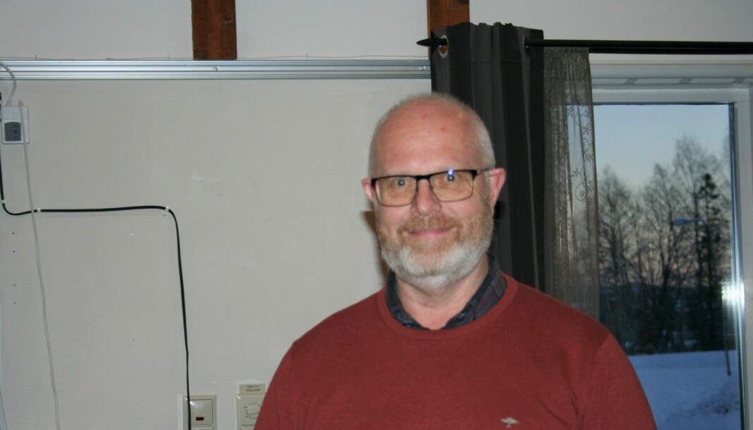 Projektledaren Lars Åhlenius