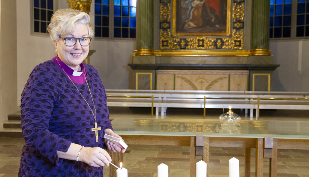 Eva Nordung Byström Eva Nordung Byström är biskop i Härnösands stift. Foto: Maria Eddebo Persson
