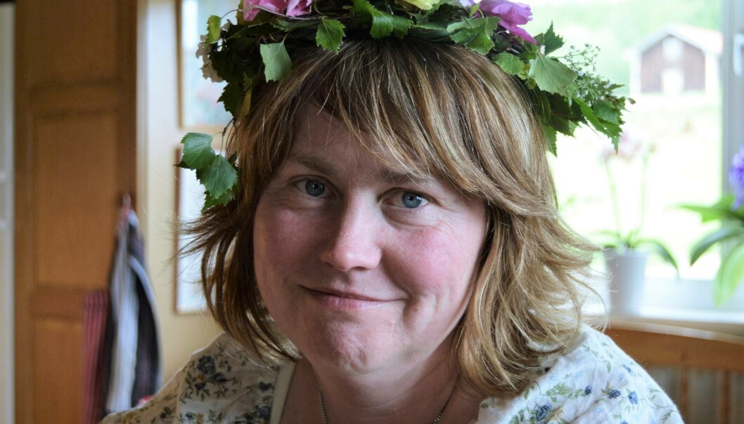 Lena Boije är snart inne på sitt 15:e år som ägare av Bräcke Handelsträdgård. Men företaget har funnits ända sedan 1905! FOTO: Privat. Lena Boije är snart inne på sitt 15:e år som ägare av Bräcke Handelsträdgård. Men företaget har funnits ända sedan 1905! FOTO: Privat.