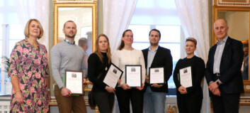 Unga företagare i länet fick Sven O Perssons stipendium