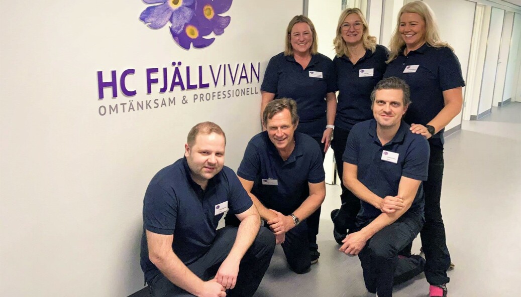 Dan Gaversjö (i mitten), ägare av Fjällvivan på Frösö park, har valt att satsa på en gynekologmottagning. Dan Gaversjö (i mitten), ägare av Fjällvivan på Frösö park, har valt att satsa på en gynekologmottagning.