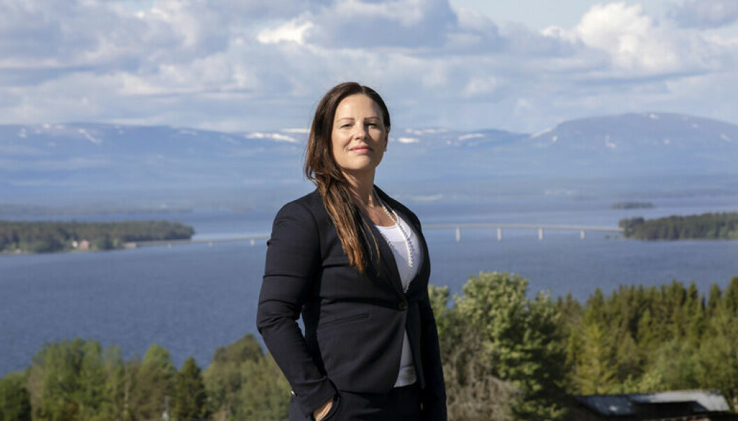 Malin Bergman Malin Bergman som bor i Ås har tackat ja till nomineringen att bli regionstyrelsens ordförande.