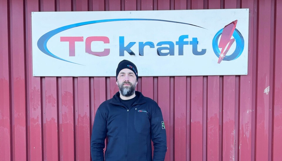 Storföretaget Instalco har nyligen köpt upp TC-kraft, grundat i Hammarstrand. Men några stora förändringar är inte att vänta. “Vi brinner för byn och det var väldigt viktigt att all personal får vara kvar”, säger Tobias Östlin, delägare och vd av TC-kraft. FOTO: Privat.