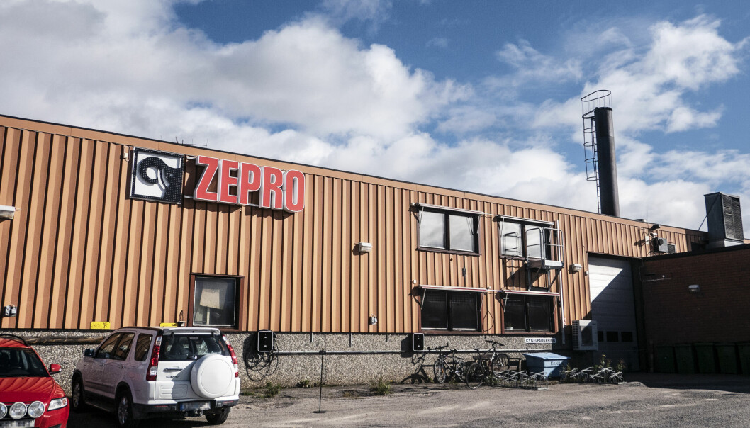 Det blåser positiva vindar över Z-lyften i Bispgården, som har återanställt nio personer som fick lämna företaget efter det senaste storvarslet. Foto: Simon Gunnholt.