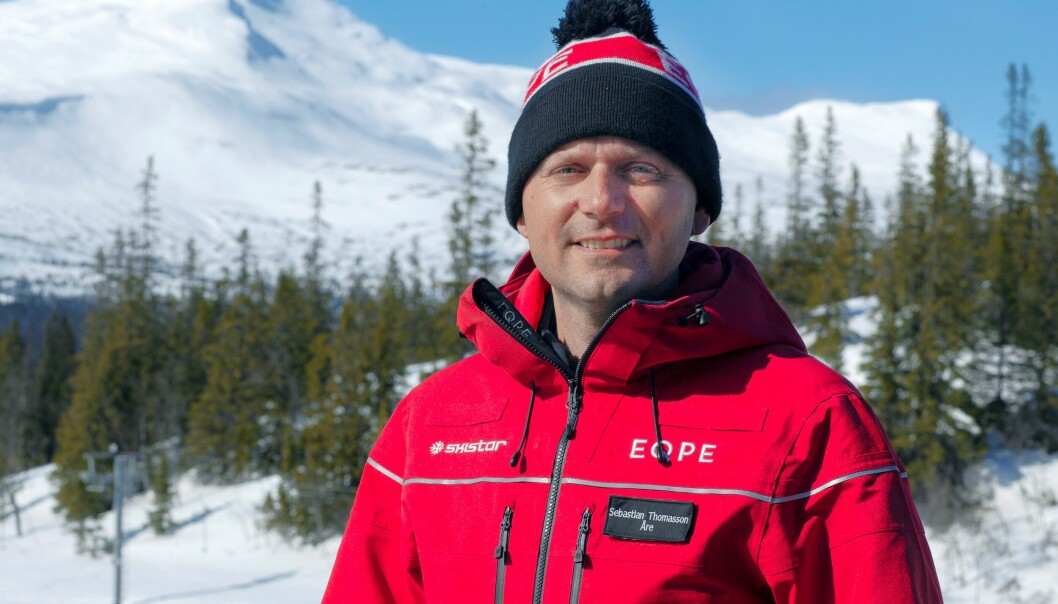 Sebastian Thomasson, destinationschef SkiStar ser fram emot att utveckla liftkapaciteten i centrala Åre.