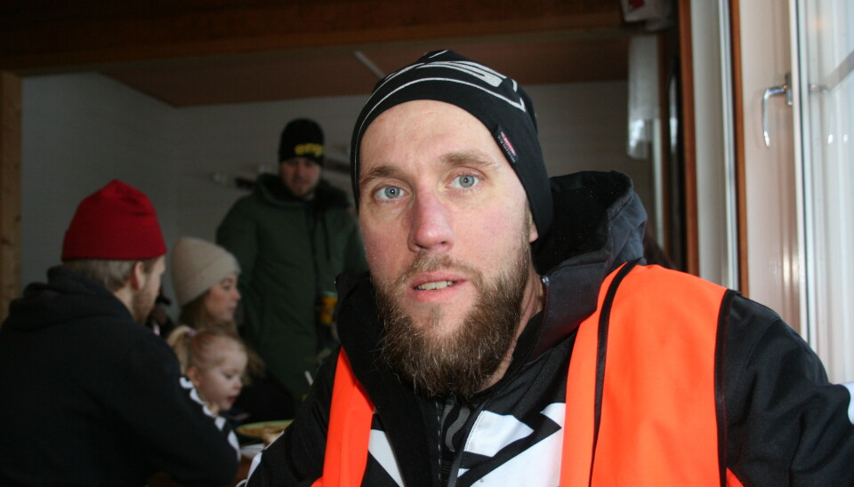 Tävlingsledaren Mattias Lepistö Tävlingsledaren Mattias Lepistö