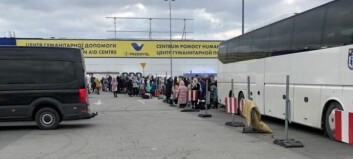 Lars och Elin Sundqvist åkte till ukrainska gränsen