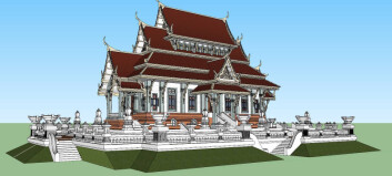 Unikt thailändskt kapell byggs i Bispgården – ceremoni i sommar