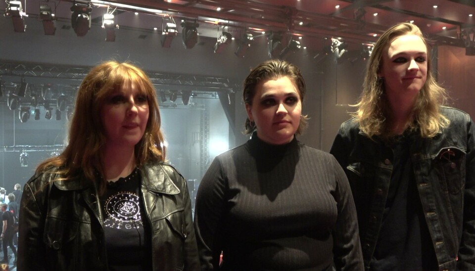 Från vänster: Ingeborg Göransson, Ottilia Vejdeland och Hugo Silversnö. Från vänster: Ingeborg Göransson, Ottilia Vejdeland och Hugo Silversnö.