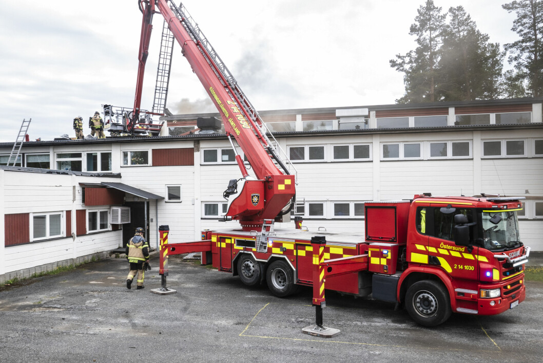Räddningstjänsten hyllas efter branden i Kälarne.