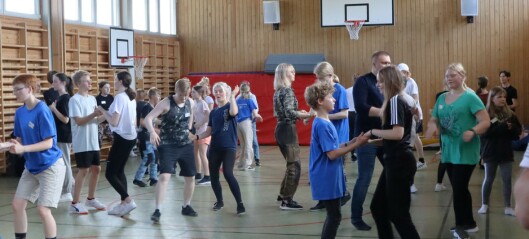 Sommardansskola i Svenstavik lockade ungdomar