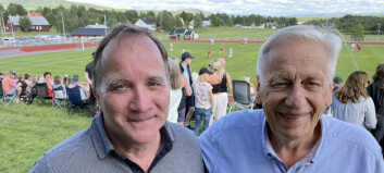 Stefan Löfven och 500 till såg på fotboll i Hede Stefan Löfven och 500 till såg på fotboll i Hede