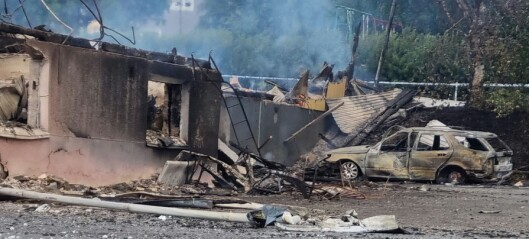 Våldsam brand förstörde Folkets Hus i Mörsil – boende evakuerades