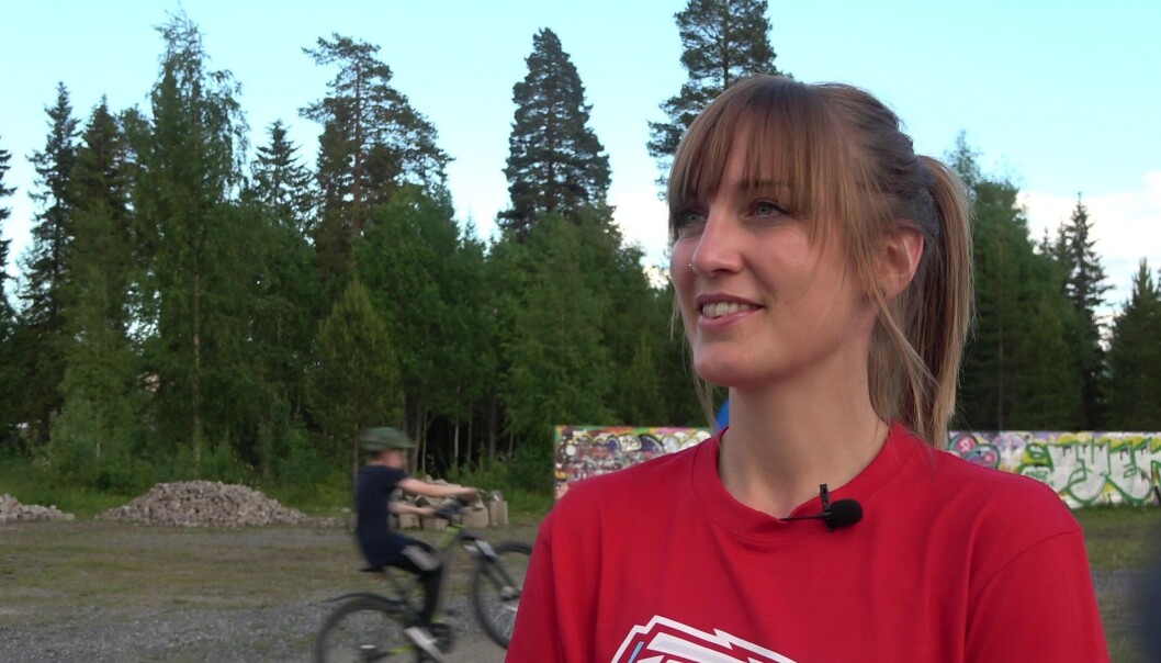 Johanna Jonsson, projektledare på Street Games från RF Sisu Johanna Jonsson, projektledare på Street Games från RF Sisu