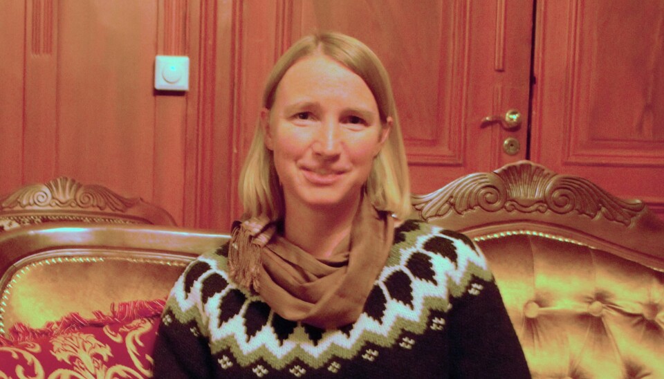 Christina Hedin, gruppledare för Vänsterpartiet i Östersund samt ordförande för Vänsterpartiet Jämtlands län.