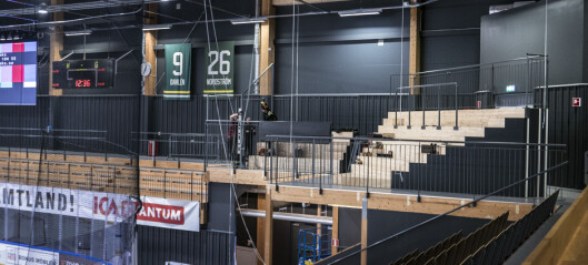 Så har Östersund Arena byggts ut till premiären i HockeyAllsvenskan