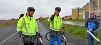 Gång- och cykelbana invigd i Strömsund