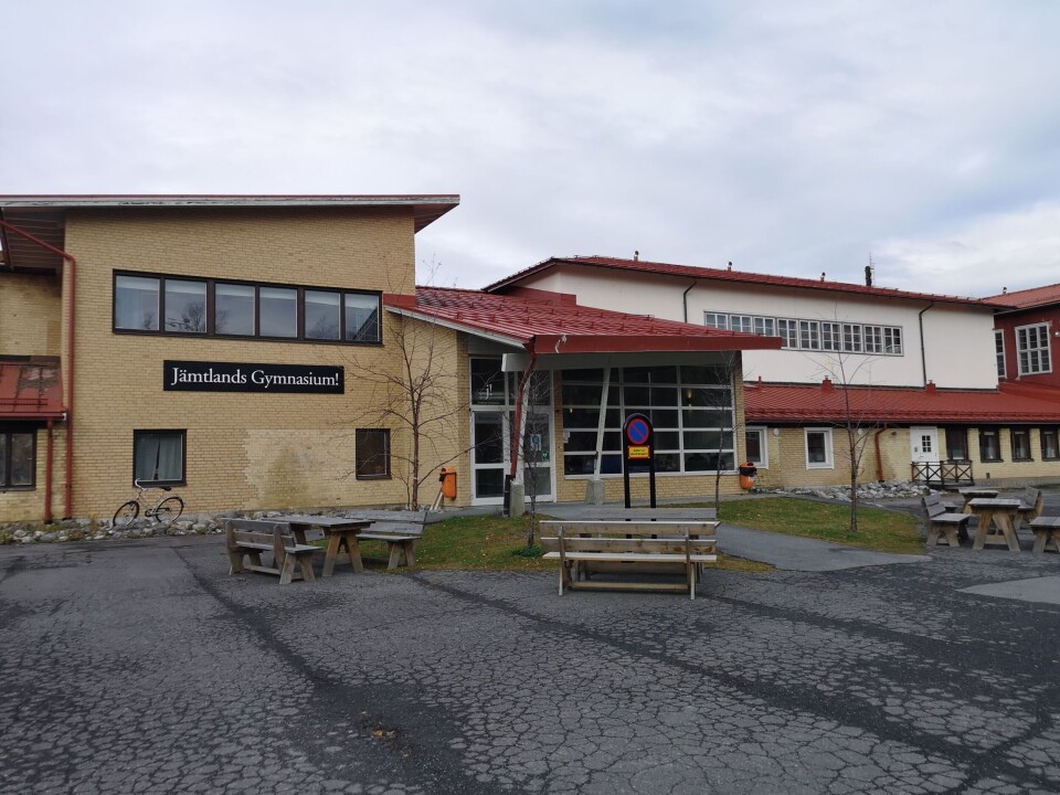 Polisens nedslag på gymnasieskolan i Järpen visar på att det finns många elever som använder cannabis.