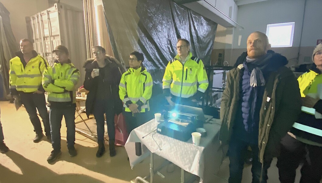 På torsdagen inbjöds besökare till reningsverket på Landön för att få information om den nya teknik som renar avloppsvattnet från läkemedel.